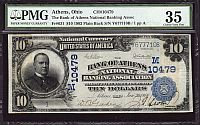 Athens, OH 1902PB $10 Ch.#10479, Serial Number One